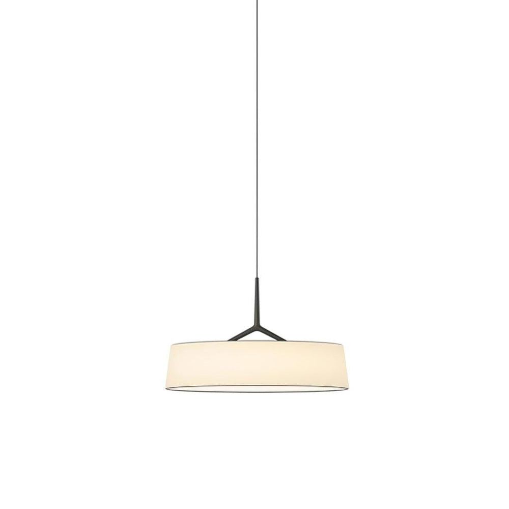 Dama integrated LED pendant light showing round 45 cm profile