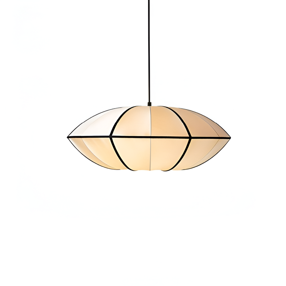 Japandi Silk Pendant Light - Round / Dia 50 cm (19.69")