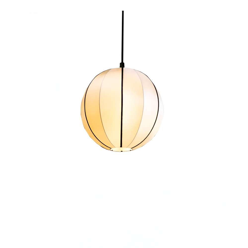 Japandi Silk Pendant Light - Disc / Dia 40 cm (15.75")