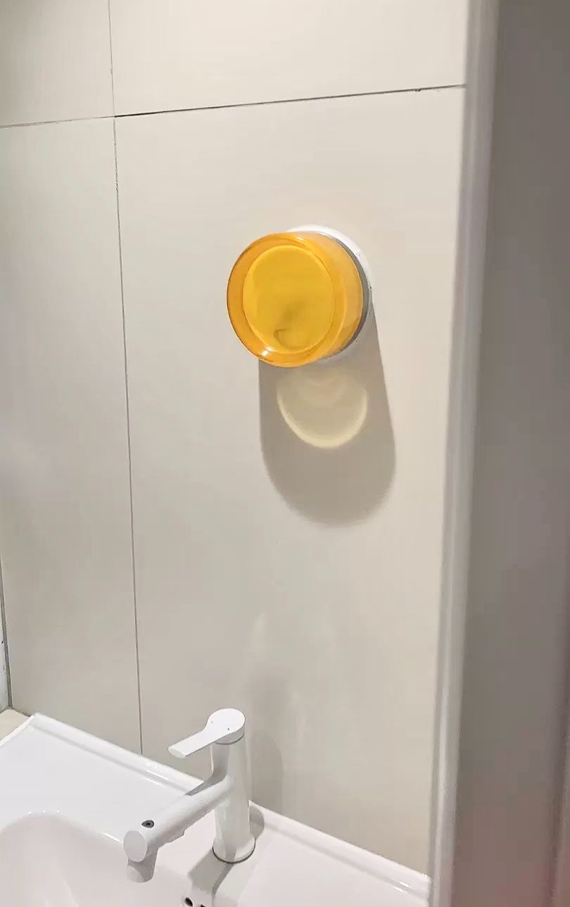 Nordic Luminous Dimple Modern Wall Light real product photo 3