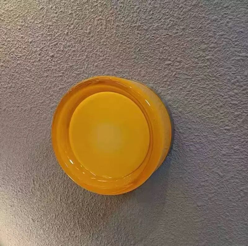 Nordic Luminous Dimple Modern Wall Light real product photo 4